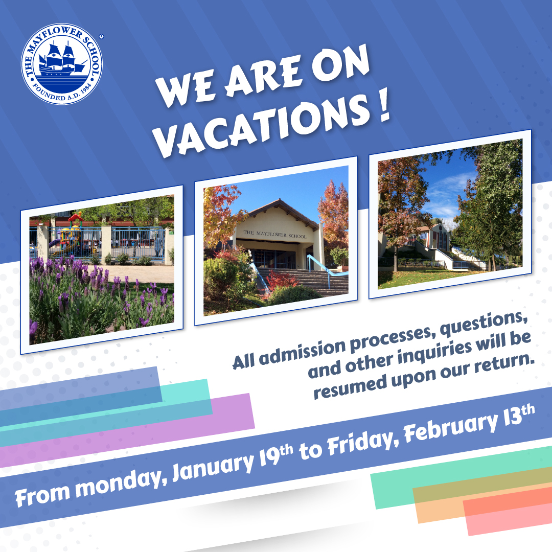 We are on Vacations!